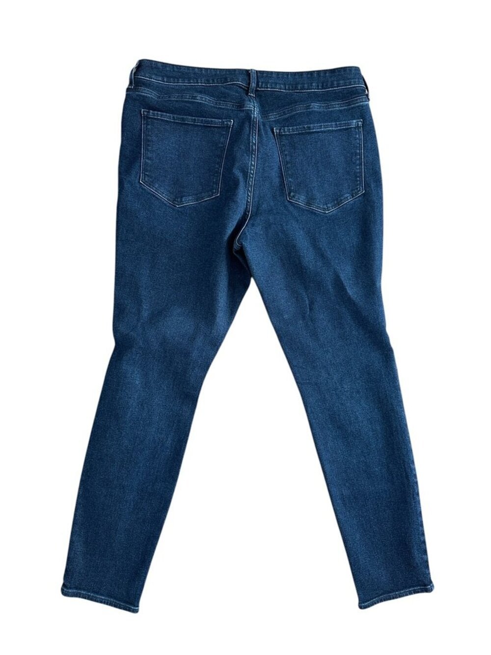Old Navy Rockstar Super Skinny Jeans Size 14 Mid Rise Stretch Distressed - Picture 3 of 9